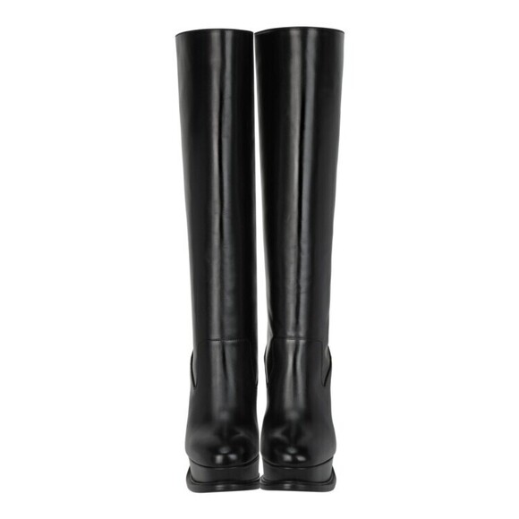 Alexander Mcqueen Leather Knee-High Boots - NWT